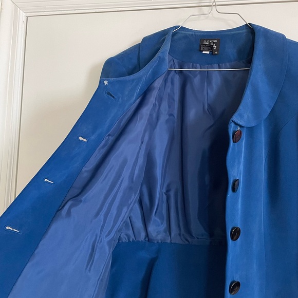 Vintage Morgan Taylor Women’s 100% Silk Skirt & Jacket Set, Size 10 - Picture 8 of 12